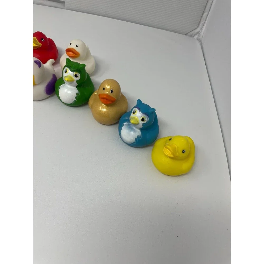 Mixed Lot of 20+ Collectible Rubber Duckies Ducks Oriental trading Rinco BMI
